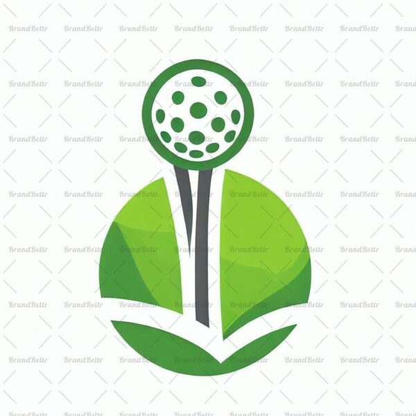 Golftee und Ball